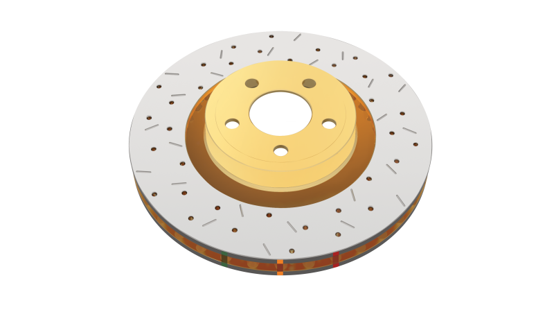 DBA 13-14 Chevrolet Corvette C7-Base Model Front T3 4000 Series Uni-Directional Rotor