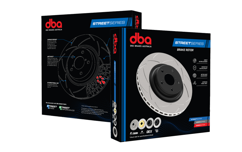 DBA 06+ MazdaSpeed3 Front Slotted Street Series Rotor