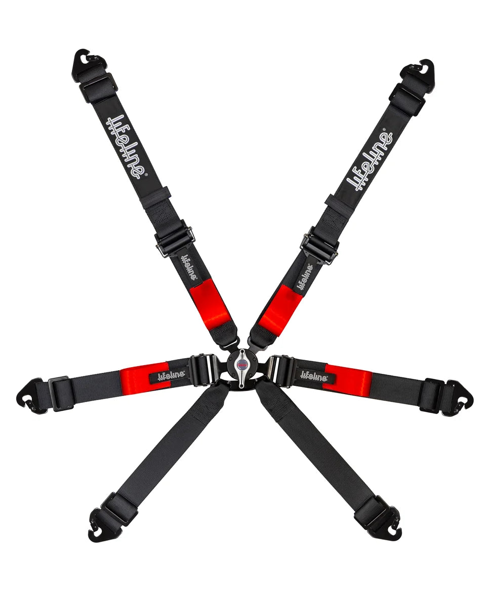 Life Line Corse Motorsport 6 point Hans Harness
