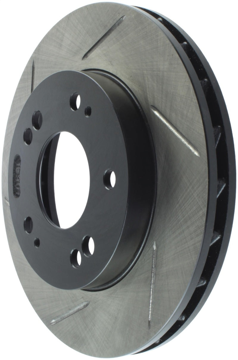 StopTech Power Slot 4/89-00 Mitsubishi Eclipse TPS / 2/98-01 Galant 4 cyl Rotor avant droit rainuré