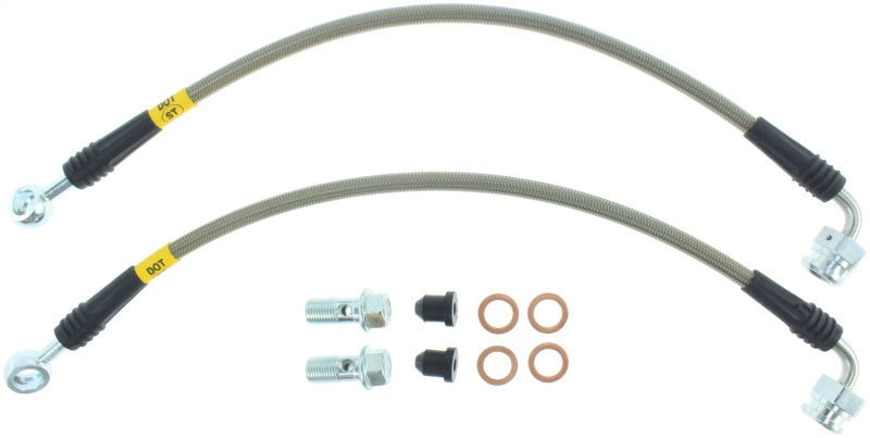 Conduites de frein arrière StopTech Evo 8 et 9 en acier inoxydable