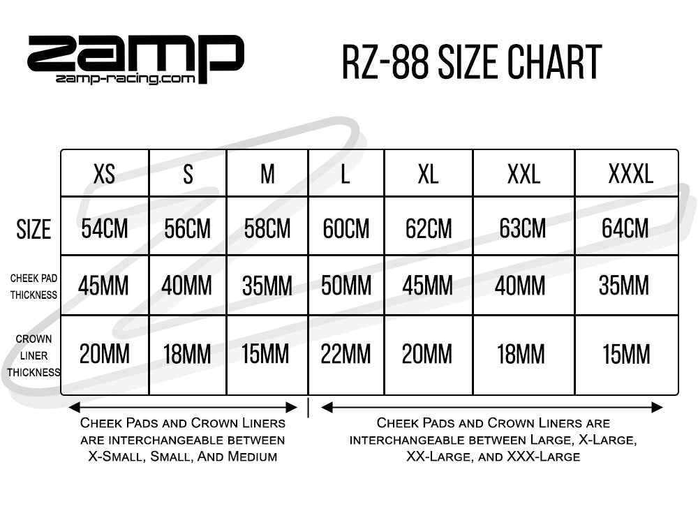 Zamp RZ-88O Carbon Helmet